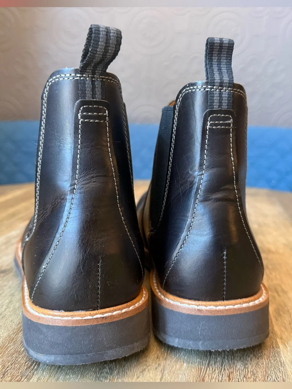 Cole Haan Men's Morris Chelsea Boots- Black-9M
